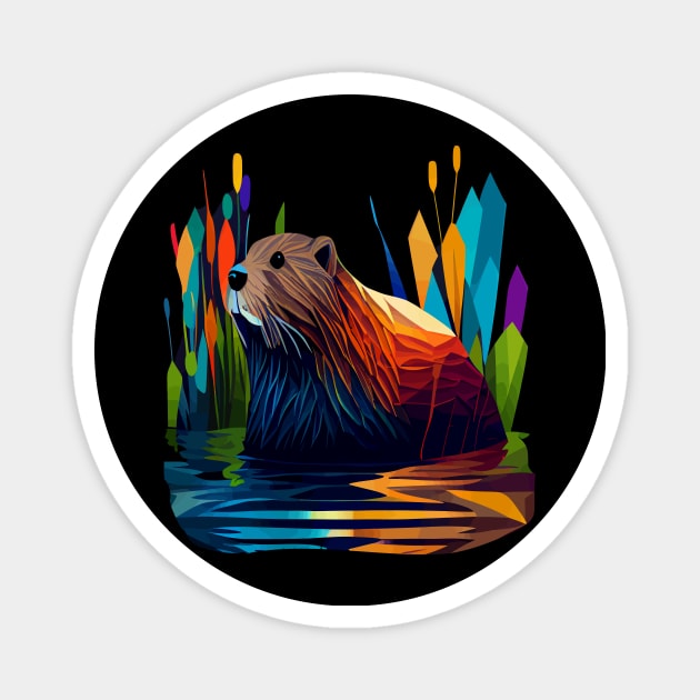 Beaver Magnet by JH Mart